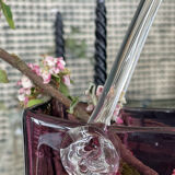 Vase vintage en verre
