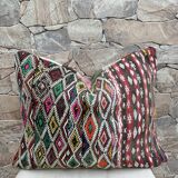 Vintage Moroccan Berber wool cushion cover