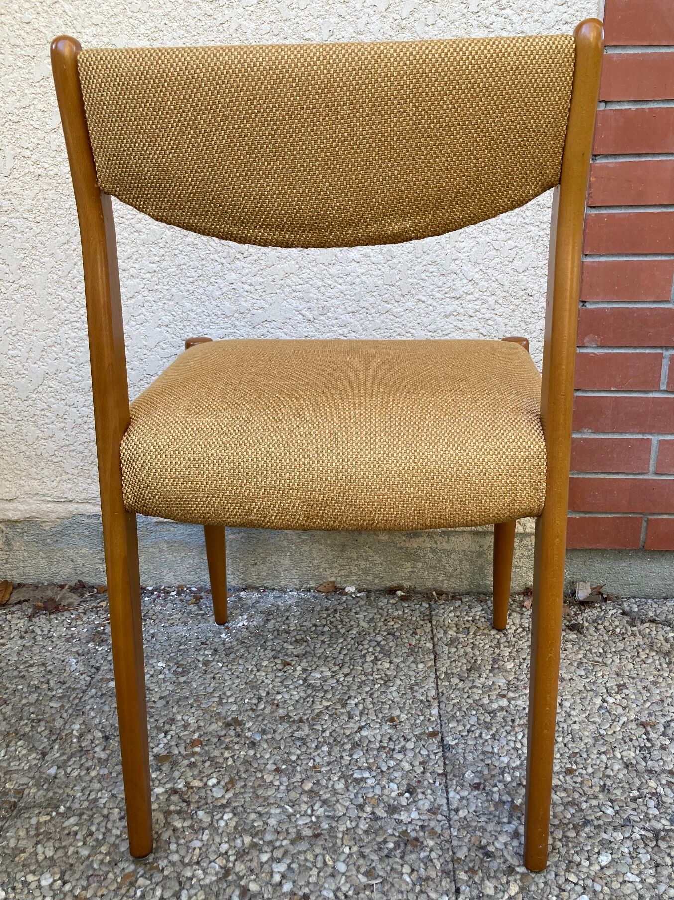 Set of 6 vintage Scandinavian chairs