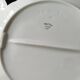 6 asparagus plates in Pillivuyt porcelain