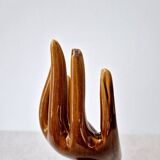 Glazed ceramic soliflore - Vintage