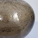 Vintage bubble-blown glass ball vase from riom france