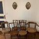 Lot de 4 chaises bistrot et deux fauteuils bistrot