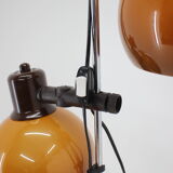 1970s Floor lamp with Plastic Lamp Shades, Hungary