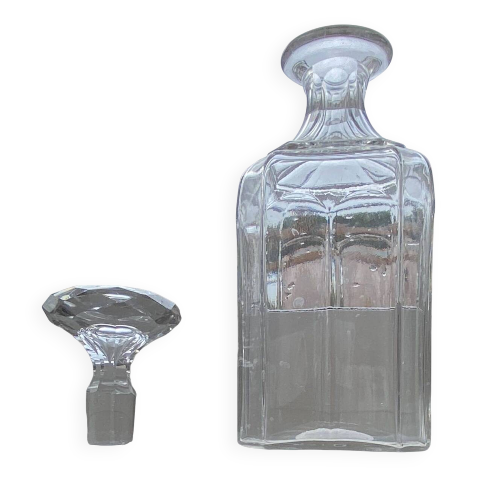 BACCARAT HARCOURT authentic 19th century crystal decanter