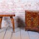 Small Asian-Style Cabinet in Wood, 1850s