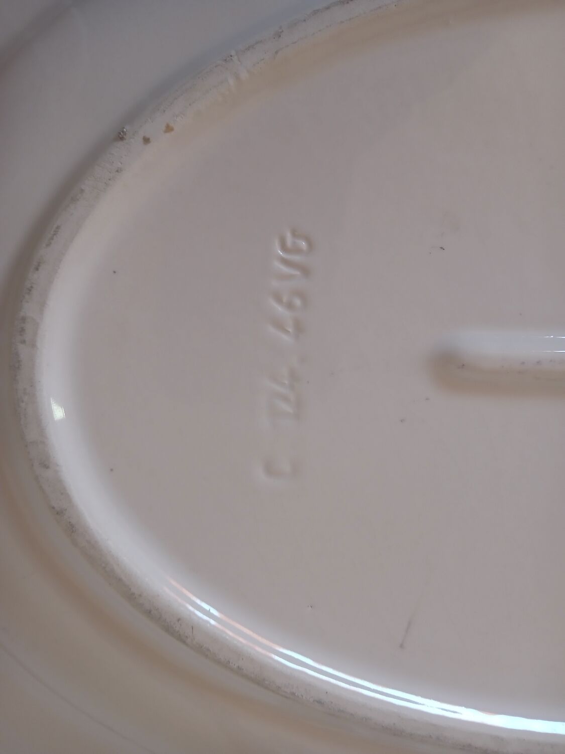Old plate