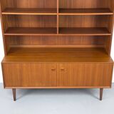 Buffet en teck avec étagère par Brouer Møbler, années 1960.