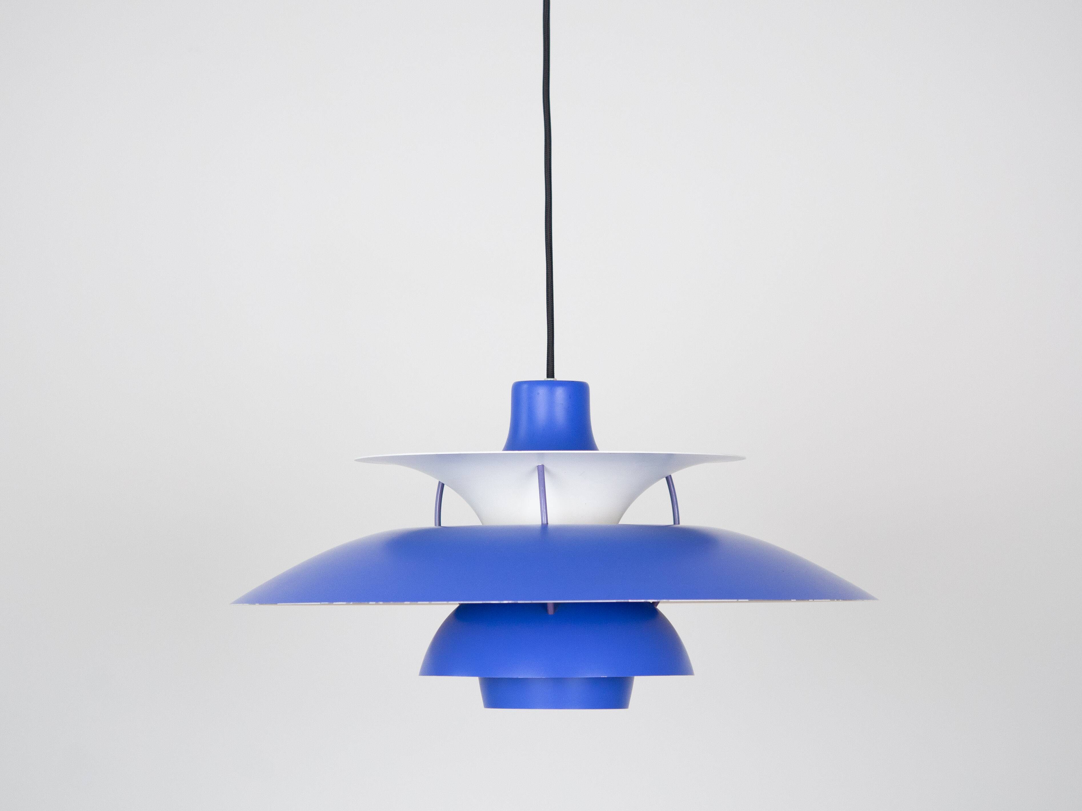 Danish vintage pendant lamp PH 5 by Poul Henningsen, Louis Poulsen, 1958