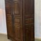 19th century rustic oak wardrobe