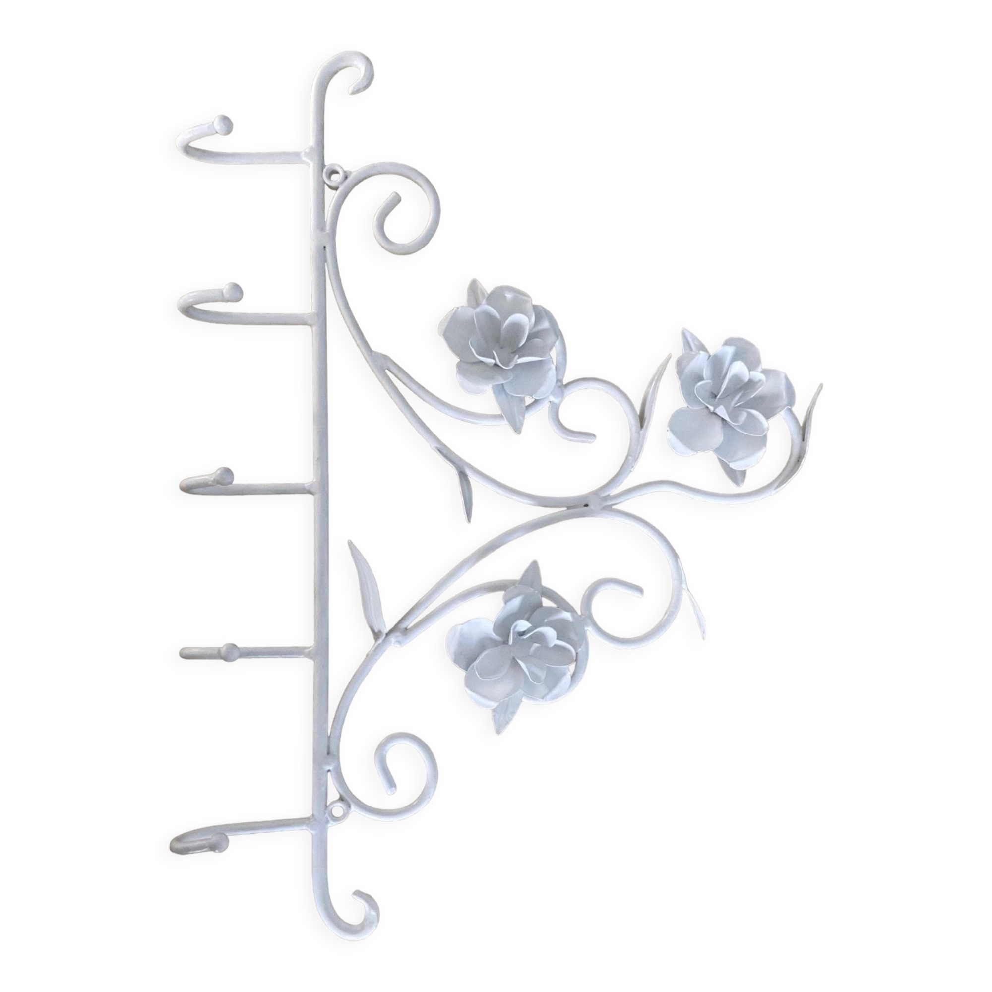 Metal wall towel rail