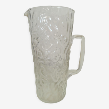 Vintage glass pitcher