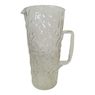 Vintage glass pitcher