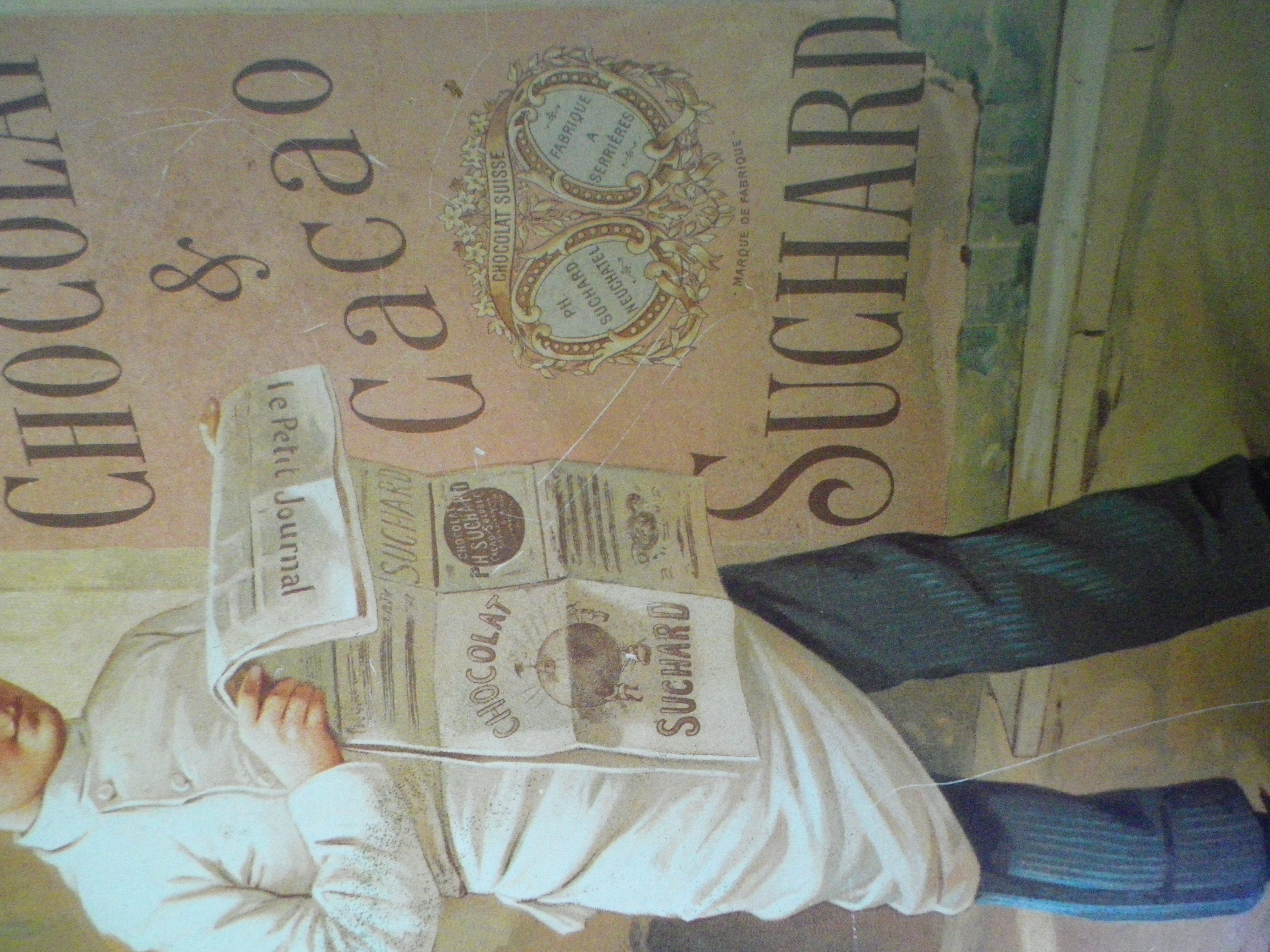 Advertising poster "chocolat suchard" Bernard Carant