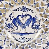 Old openwork fruit bowl Martres Tolosane