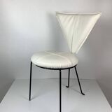 Set of 8 and one post modern dining chairs, 1980s by Lübke