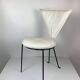 Set of 8 and one post modern dining chairs, 1980s by Lübke