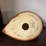 Ceramic duck sculpture signed jean marc bullot