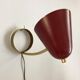 Brass and ceramic bedside lamp 1950