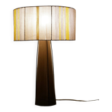 Vera model table lamp - hand-woven lamps - Unique lampshade in woven yarn - suspension t