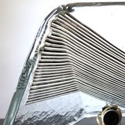 Applique en verre de Murano glacé Vetri, 1970