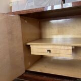 Lacquered wooden sideboard NF Meuble Seguin