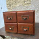 Workshop wooden storage cabinet