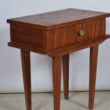 Teak bedside table