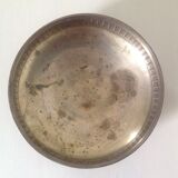 Silver metal compotier