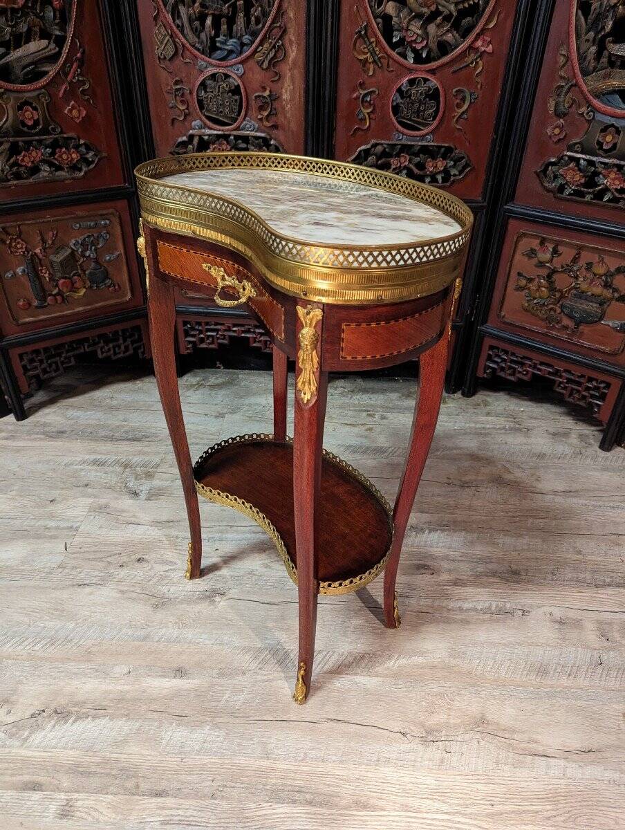 Pair of bedside tables Louis XV style