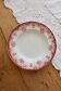 Assiette creuse terre de fer rouge Onnaing - Modèle Narcisse