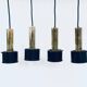 Italian pendant lamps, Italy, 1960s, set of 4