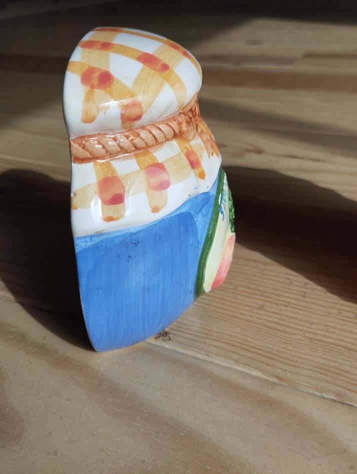 Retro ceramic barbotine kitchen set