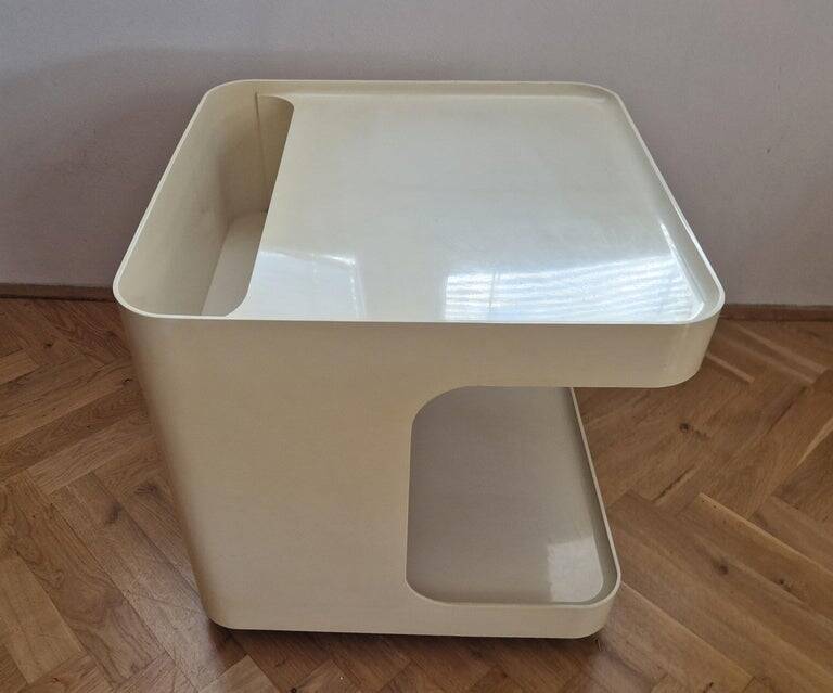 Midcentury Side Table, GAME, Marcello Siard for Longato, Italy, 1970s