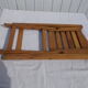 Folding wooden chair for children
