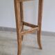 Old solid oak plant stand