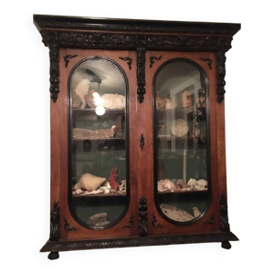 Grande vitrine en placage