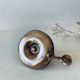 Brass thumbscrew candle holder