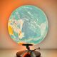 Duo globe terrestre « Colomb », vers 1960