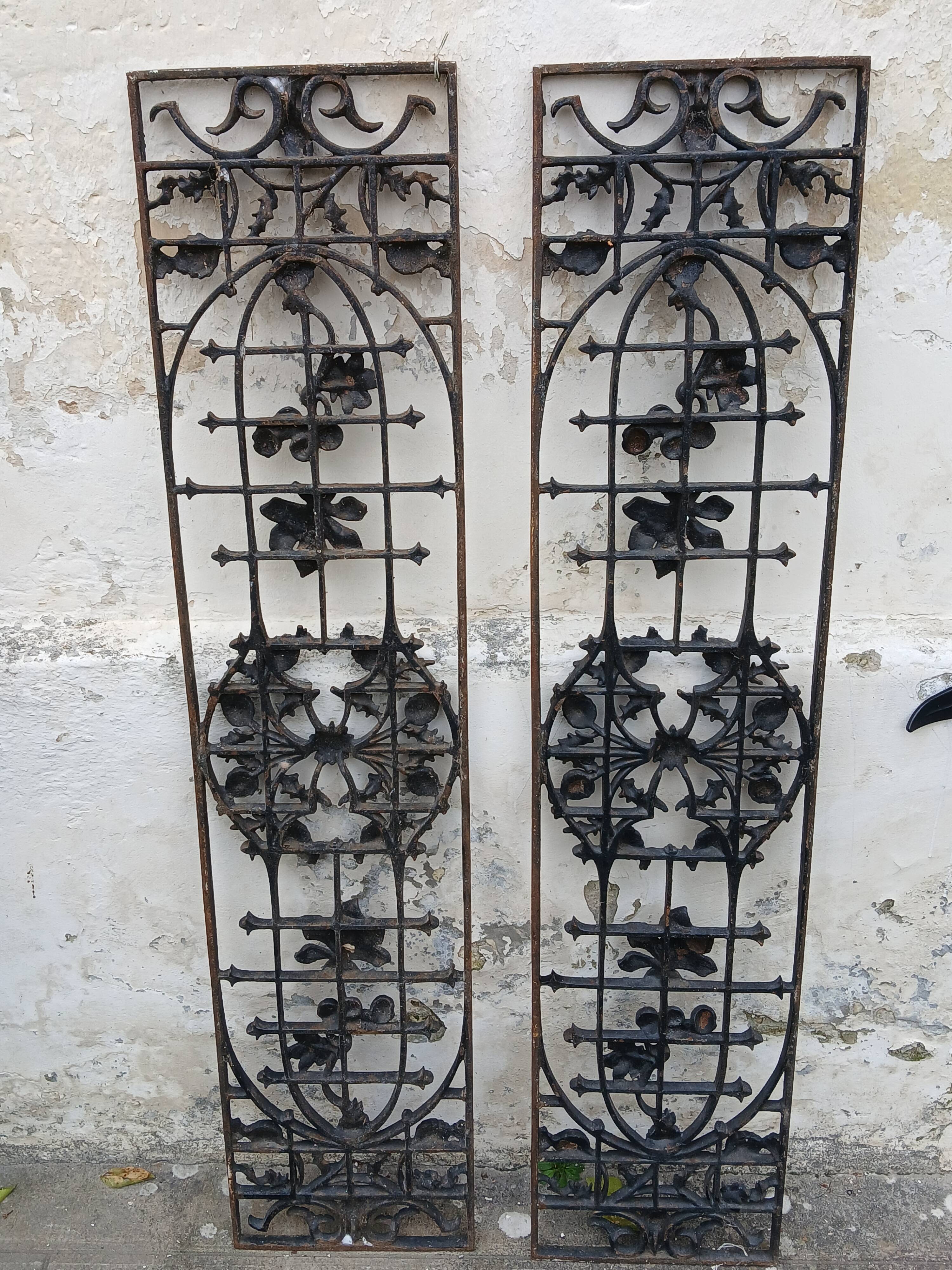 Old door grilles