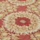 Handmade European Vintage Aubusson Kilim 267 cm x 361 cm