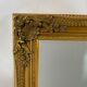 Miroir biseauté style empire doré 74x64cm