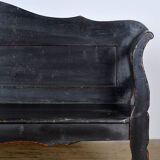 Banc ancien en pin, années 1900