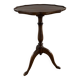 Vintage wooden pedestal table