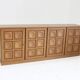 Buffet brutaliste vintage des années 1970 Gerhard Bartels
