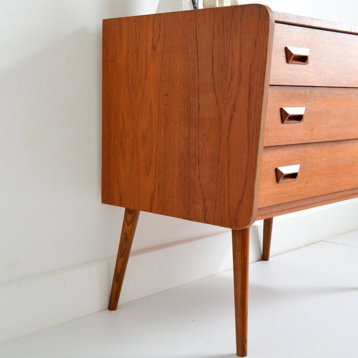 Scandinavian / Danish teak chest of drawers 1960s