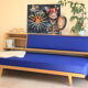 Daybed, vintage sofa bed, 60s. great studio in paris
