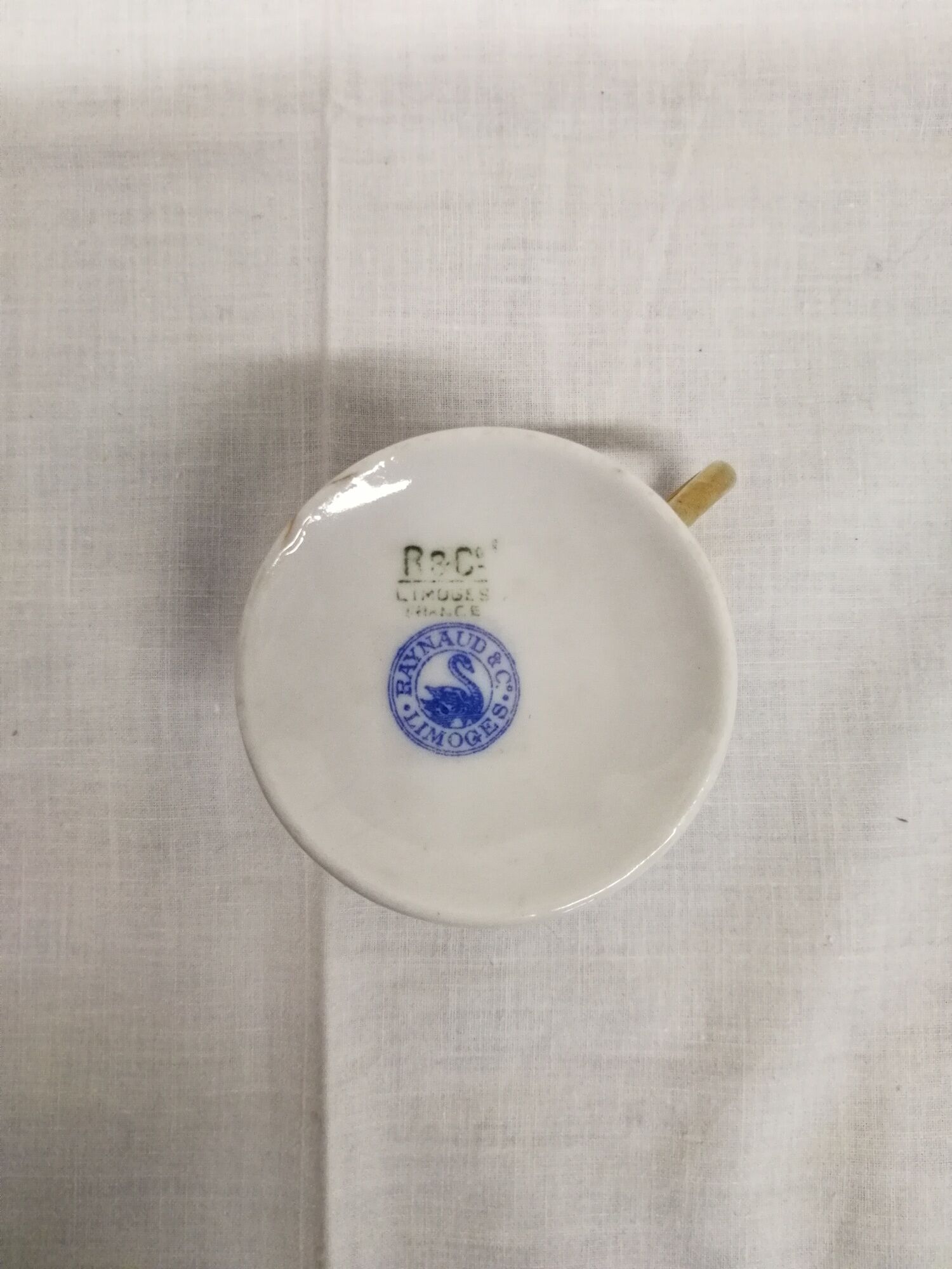 Porcelain coffee service raynaud & cie limoges
