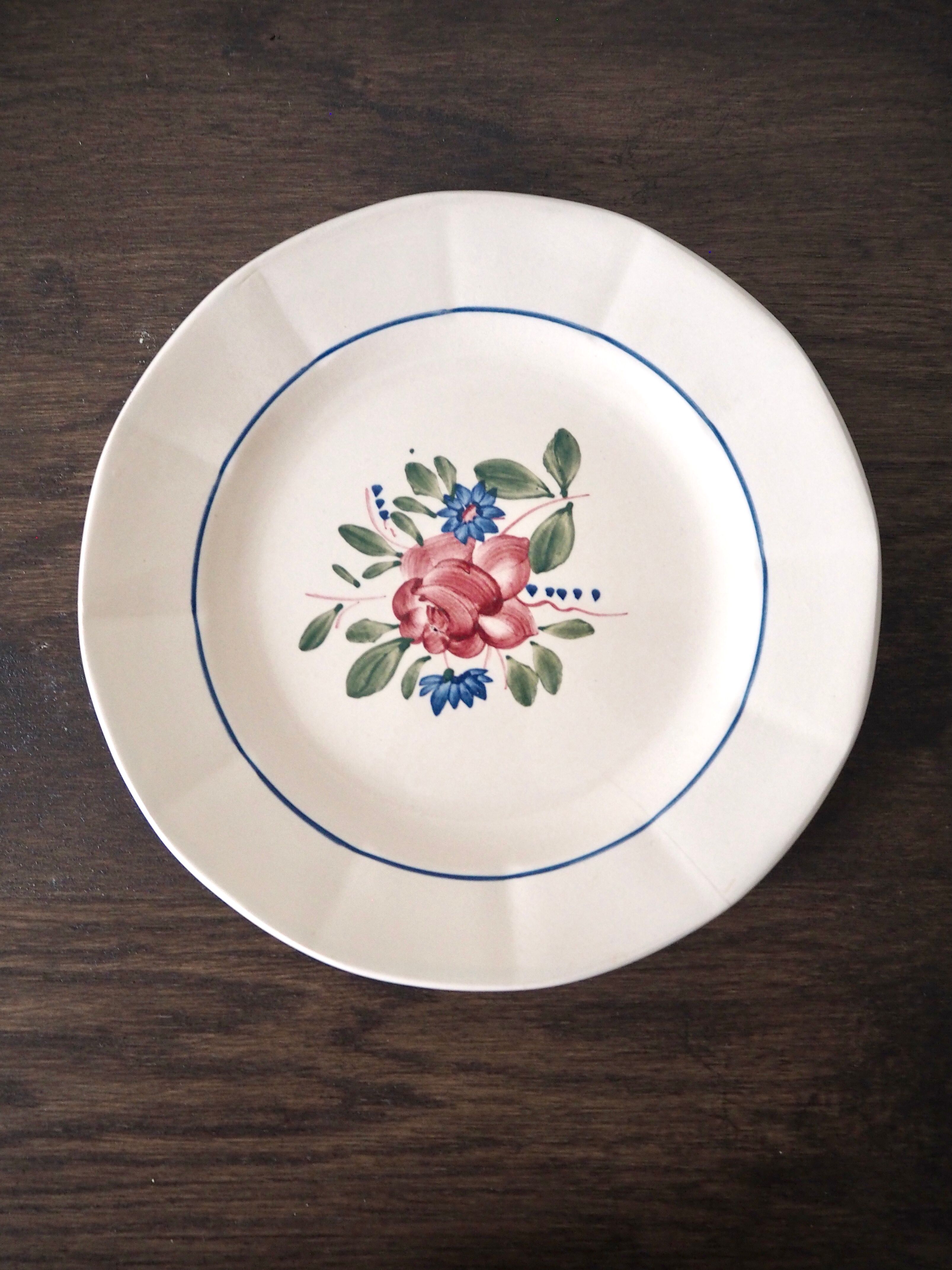 Set of 6 dessert plates Digoin 9177