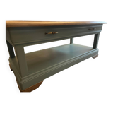 Renovated solid wood coffee table